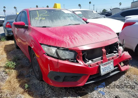 2016 Honda Civic Lx из США, поврежденный, VIN 2HGFC2F67GH562140